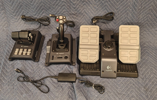 Logitech g940 flight - logitech,