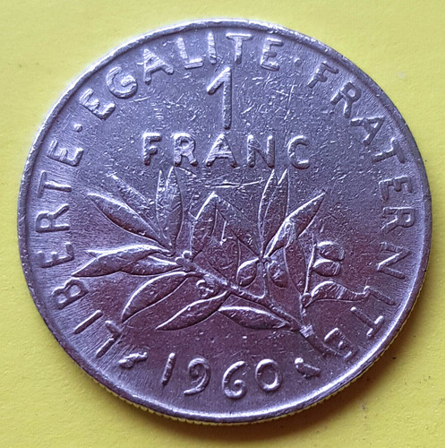 Pièce franc nickel - *,