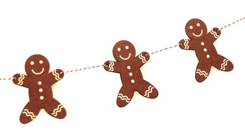 Guirlande bonhomme pain - bonhomme,