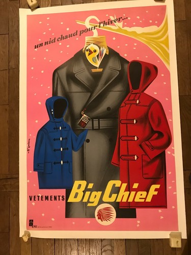 Affiche vintage - ,