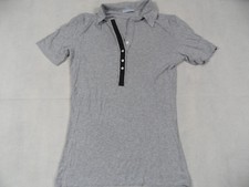 Polo léger en jersey gris
