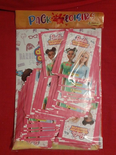 Pack album panini barbie - album,