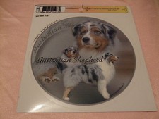 1 autocollant - motif chien
