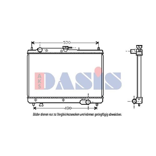 Aks dasis radiateur - radiateur, moteur
