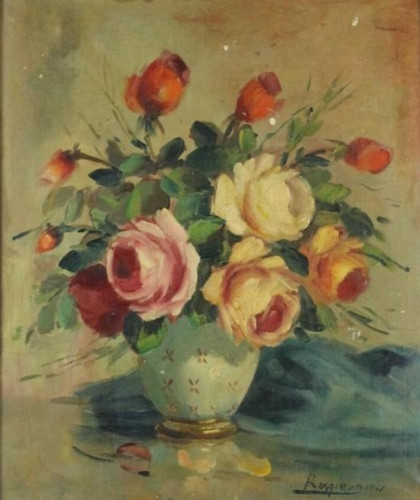 Tableau ancien huile - tableau,