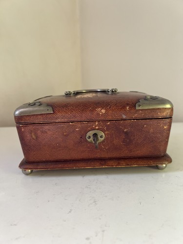 Beau coffret bijoux ancien - , en