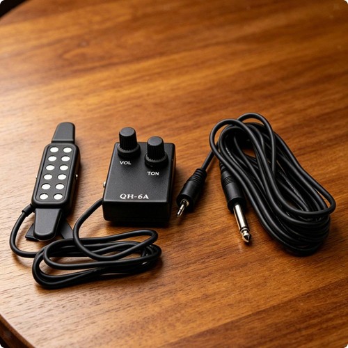 Micro rosace guitare - micro,
