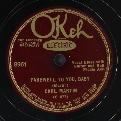 Carl martin single rpm - martin, 78