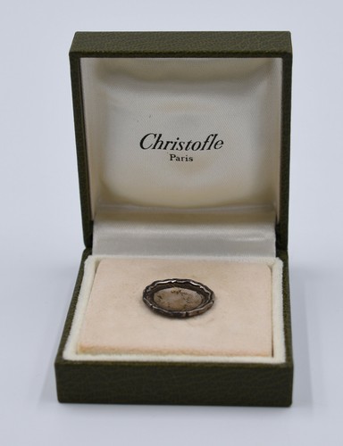 Christofle plat rond contours - rond,
