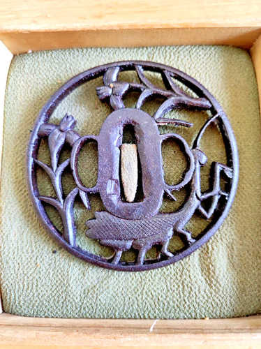 Tsuba japon sukashi - tsuba,