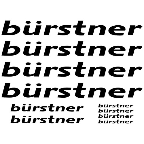 Bürstner autocollant - bürstner,