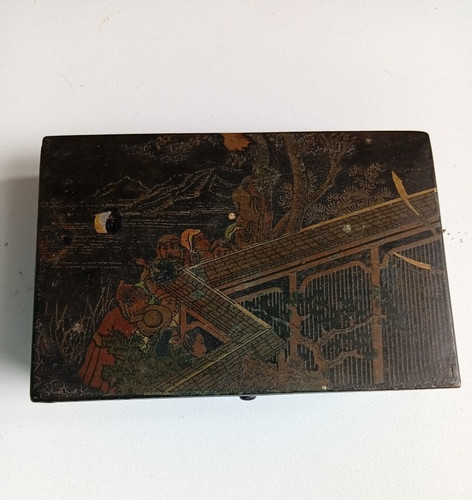 Boite papier maché carton - -,