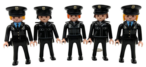 Playmobil police woman - police, x3