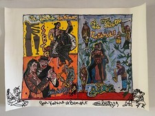 POSTER LITHOGRAPHIE LA FIESTA