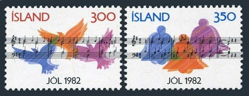 Iceland 565 566 - iceland, 565-566,mnh.michel