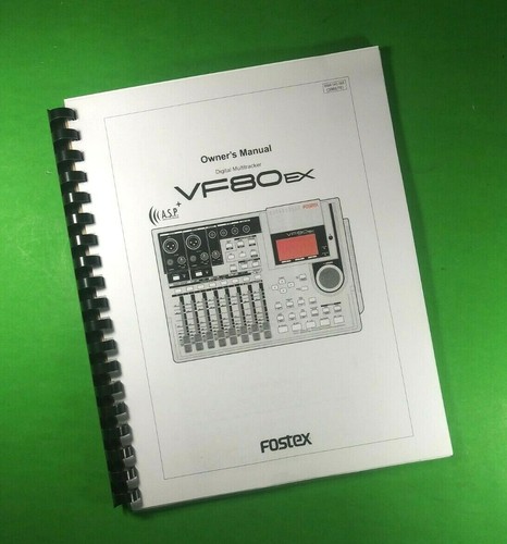 Owners manual for fostex - manual,
