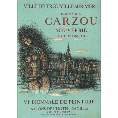 Carzou jean lithographie - carzou,