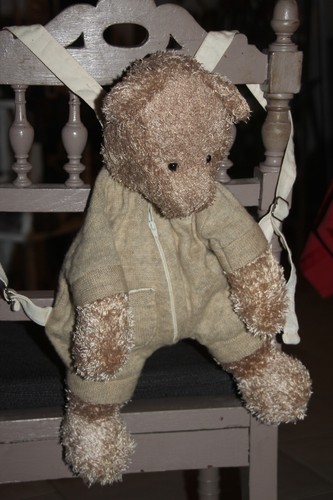 Doudou peluche sac - sac, dos