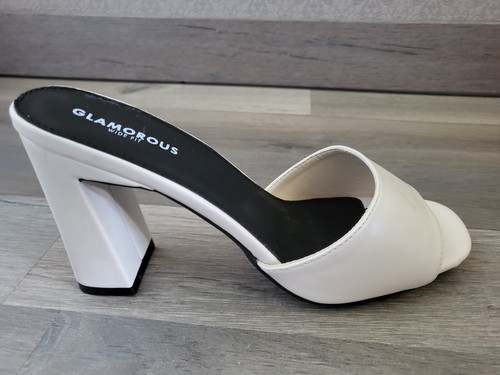 Glamorous mules ivoire - ivoire, talon