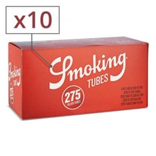10 boites de 275 tubes cigarettes avec filtre smoking