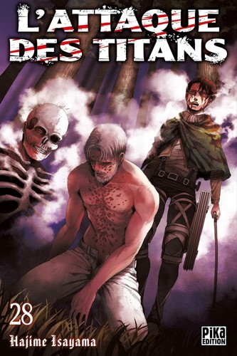 Attaque des titans tome 28 - titans,