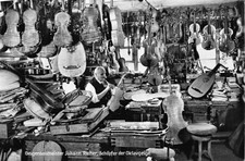 Allemagne Geigenbaumeister Johann, Schopfer Le Oktavgeige Vrai Carte Postale