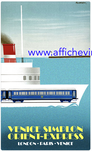 Affiche poster venice simplon - affiche,