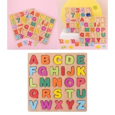 Puzzle en Bois avec Alphabet