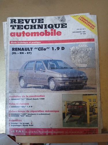 Revue technique automobile rta - automobile,