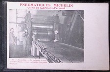 CPA   CLERMONT FERRANT  Pneumatiques Michelin  Le Calandrage des pneus
