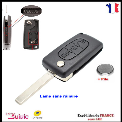 Coque clé plip - , boitier