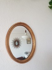 Superbe ancien miroir Ovale en