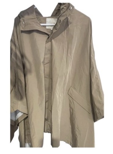 Designer maje beige hooded - beige,