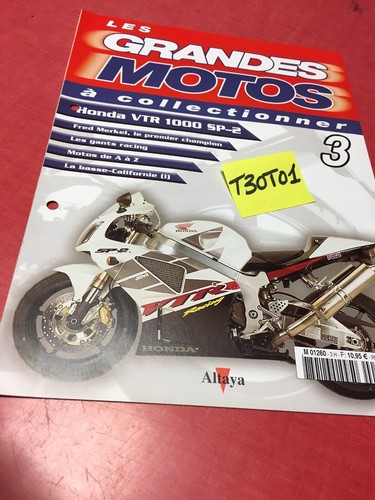 Fascicule honda vtr1000 sp2 - fascicule,