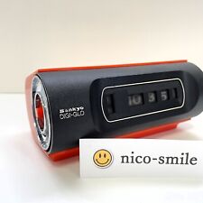 SANKYO Digital Flip Clock DIGI-GLO #423 Orange 100V 50Hz Rétro Vintage Occasion