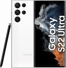 Samsung Galaxy S22 Ultra 128 Go Blanc fantôme 5G TÉLÉPHONE DÉBLOQUÉ OPÉRATEUR