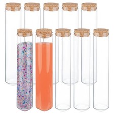 10 Pcs Tube à Essai en Verre