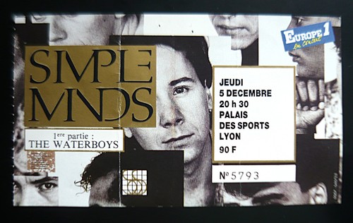 Ticket billet place concert - /,
