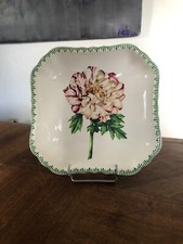 COUPE  CARRÉE, " PIERRE FREY, PARIS, réf FAYENCE " FAÏENCE DE GIEN