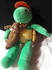PPB/Peluche Doudou Franklin La Tortue Et Ours  Martin Jemini Hauteur 25Cm Env. 