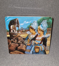 Boite à biscuit carré en