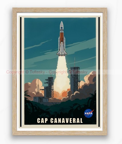 Affiche cap canaveral - affiche, 🚀