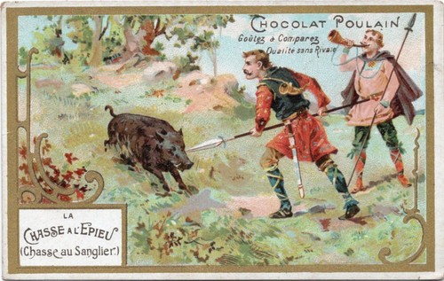 Chromo chocolat poulain - chromo,