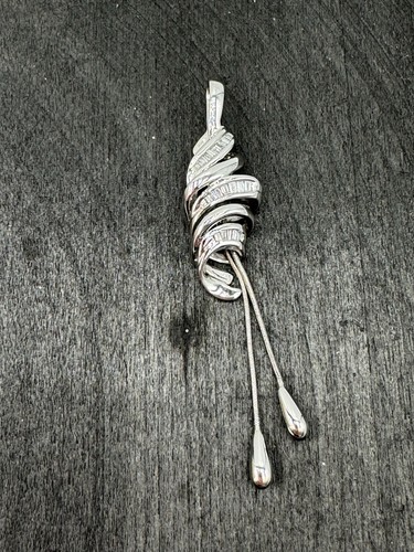 Pendentif blanc diamants - blanc,