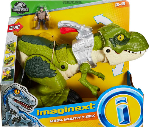 Imaginext jurassic world - world, t-rex