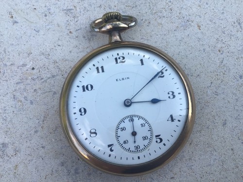 Montre gousset elgin - montre, en