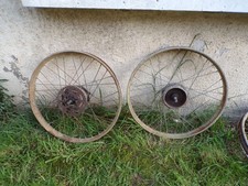 Paire jantes roues italiennes