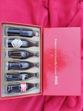 Coffret de mini bouteilles coca cola collection