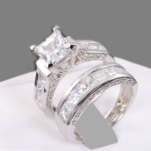14k blanc argent coupe - argent,