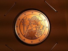 2 EURO SLOVENIE 2014 BARBARA CELJSKA COMMEMORATIVE NEUVE